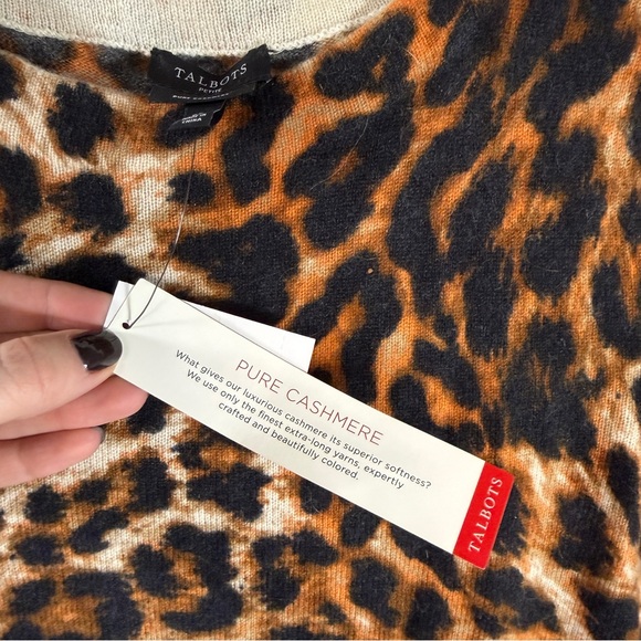 NWT Talbots Cashmere Sweater - Picture 3 of 7